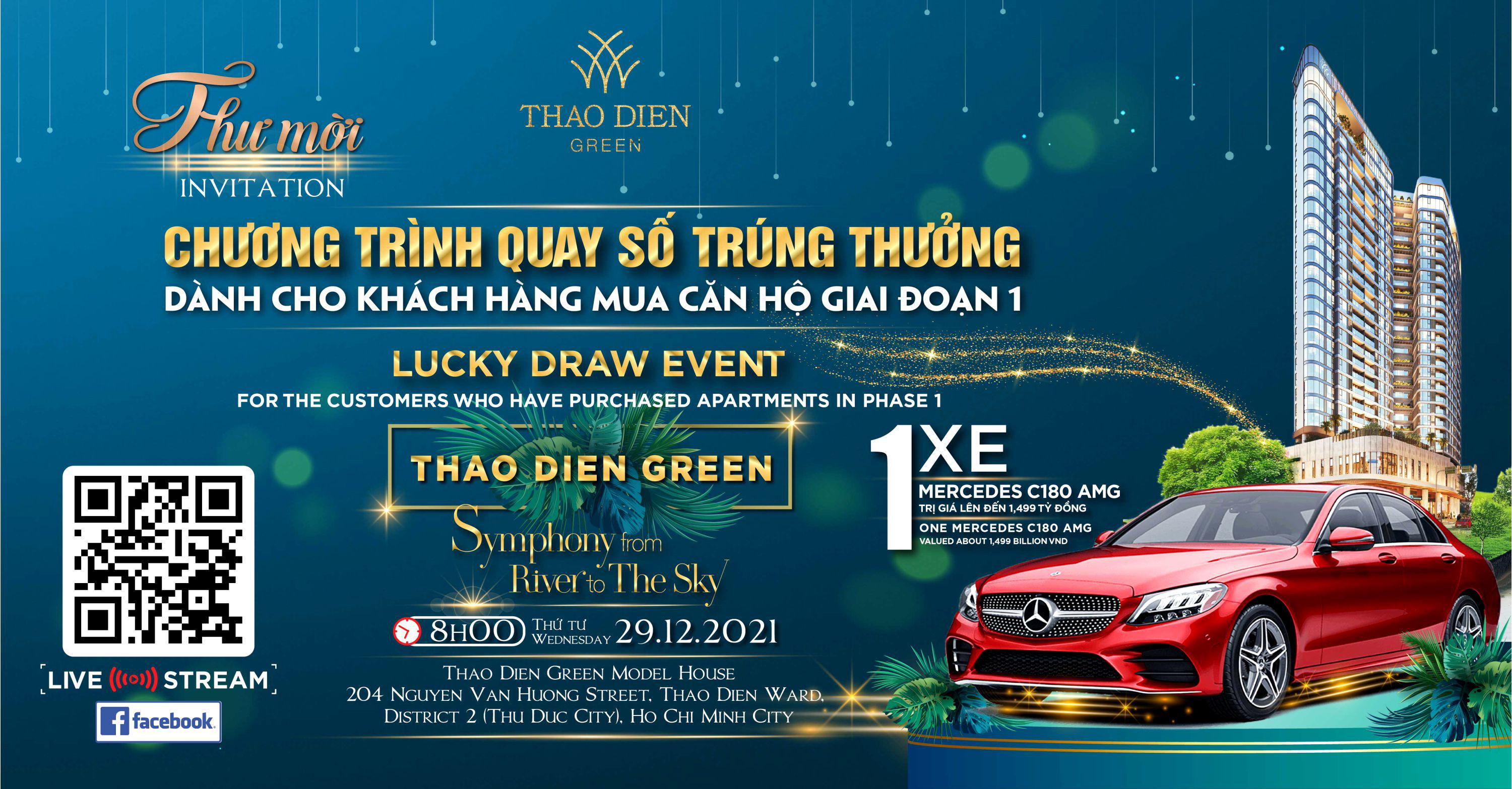 CHƯƠNG TRÌNH QUAY SỐ TRÚNG THƯỞNG DÀNH CHO KHÁCH HÀNG MUA CĂN HỘ GIAI ĐOẠN 1