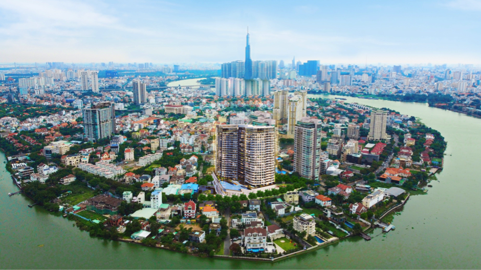 Sức hút của bất động sản ven sông TP HCM