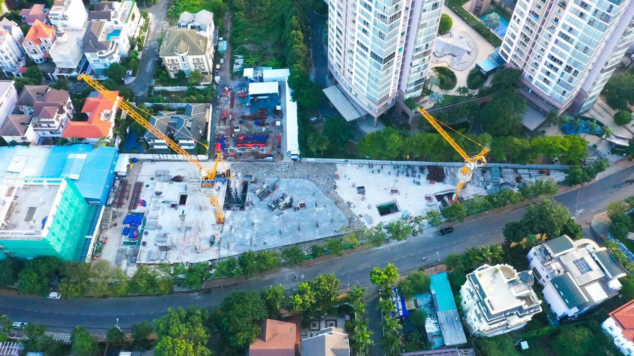 THẢO ĐIỀN GREEN HOÀN THÀNH HẠNG MỤC ĐÓNG NẮP HẦM GIỮA QUÝ IV/2021